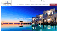 Desktop Screenshot of apanemaresort.com